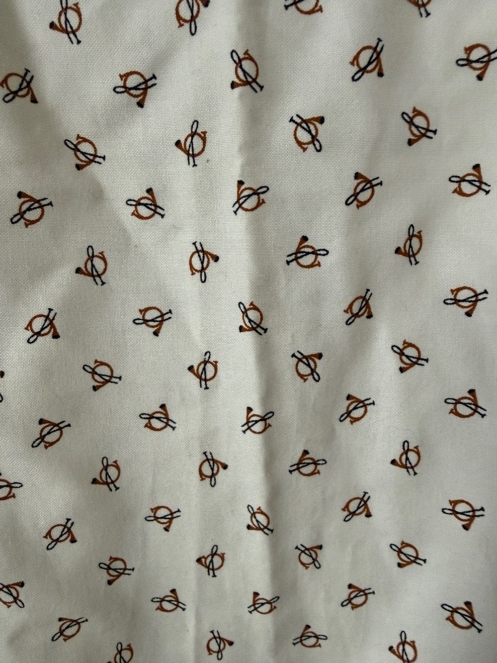 Women’s French horn White Button-Up Shirt - Picture 2 of 5